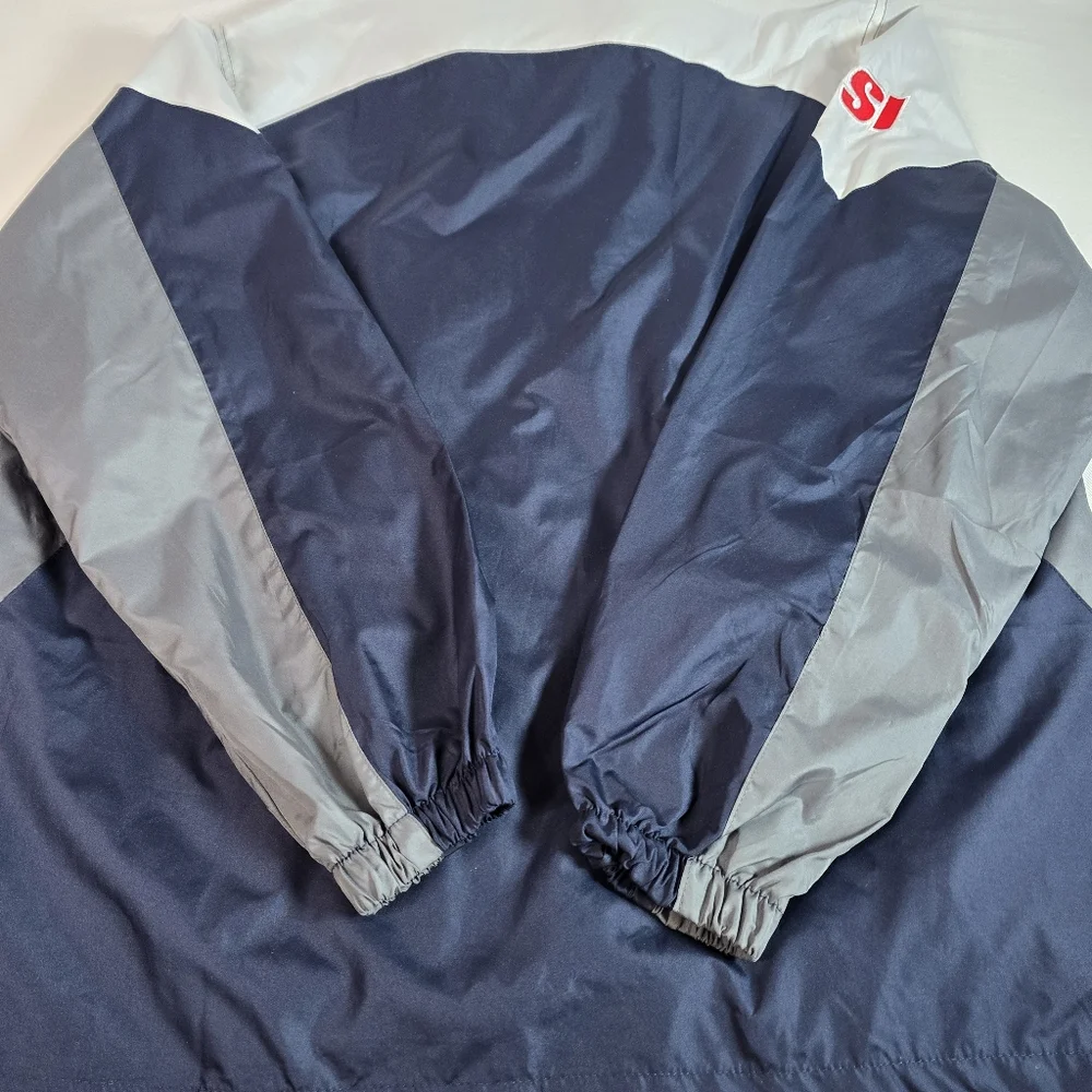 Reebok mens zippered NFL Team Apparel jacket. Size Large in blue, gray, wht,blk - Picture 5 of 13